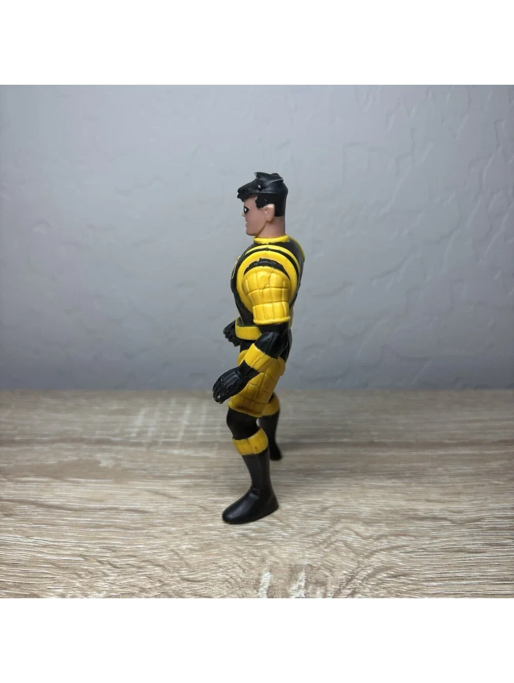 Vintage Kenner Batman The Animated Series Robin Action Figure Black Yellow 90s